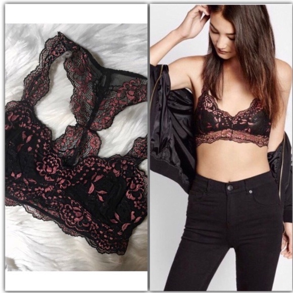 Express One Eleven contrast lace bralette - Picture 2 of 6
